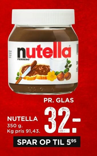 MENY Nutella tilbud