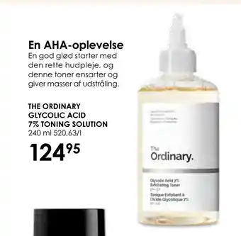 Matas THE ORDINARY GLYCOLIC ACID 7% TONING SOLUTION tilbud