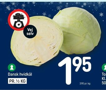 REMA 1000 Dansk hvidkål tilbud