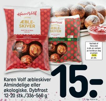 Karen Volf æbleskiver Almindelige eller økologiske