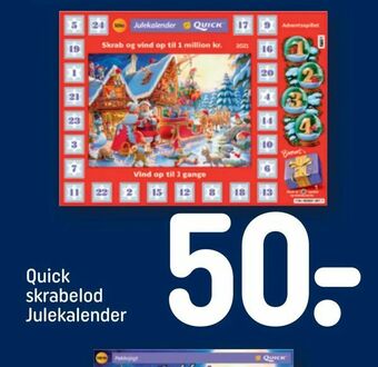Quick skrabelod Julekalender
