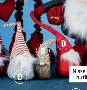 Næsenisse med spids hat, nissefar eller nissemor