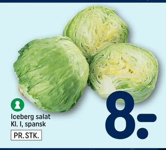 REMA 1000 Iceberg salat Kl. I, spansk tilbud