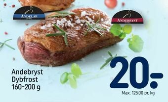 REMA 1000 Andebryst Dybfrost tilbud