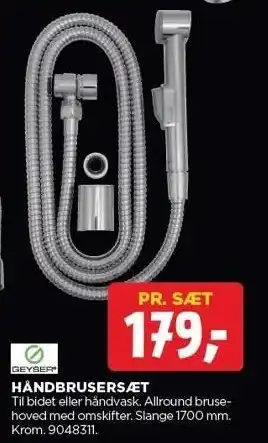 jem & fix HÅNDBRUSERSÆT tilbud