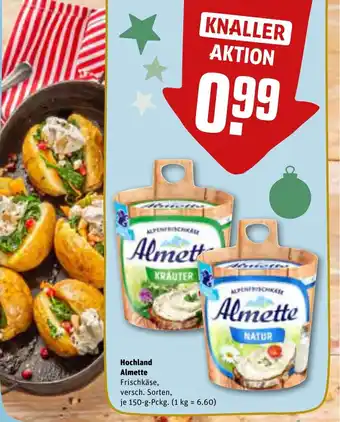 REWE Hochland almette tilbud