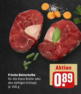 REWE Frische beinscheibe tilbud