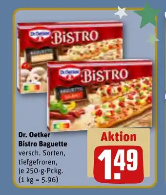 REWE Dr. oetker bistro baguette tilbud