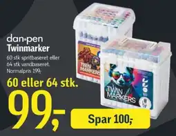 Føtex DAN-PEN Twinmarker tilbud