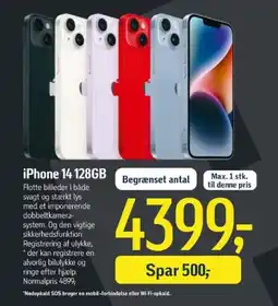 Føtex iPhone 14 128GB tilbud