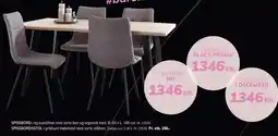 Daells Bolighus SPISEBORD ELLER SPISEBORDSSTOL tilbud