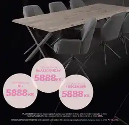 Daells Bolighus Plankebord tilbud