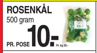ABC Lavpris ROSENKÅL tilbud