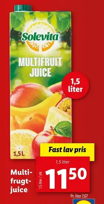 Let-Køb Multifrugt juice tilbud
