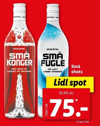 Let-Køb Små shots tilbud
