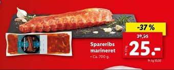 Let-Køb Spareribs marineret tilbud