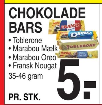 Chokolade bars