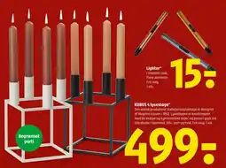 Coop 365 KUBUS 4 lysestage tilbud