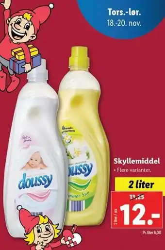Lidl Skyllemiddel 2 Liter tilbud