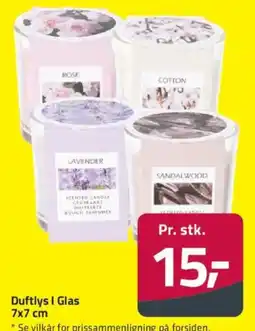 Fleggaard Duftlys | Glas tilbud