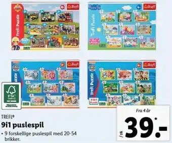 Lidl 9i1 Puslespil tilbud