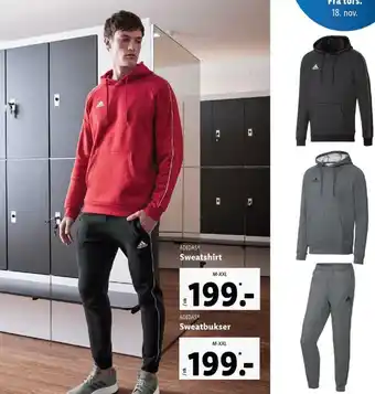 Lidl Adidas Sweatbukser tilbud