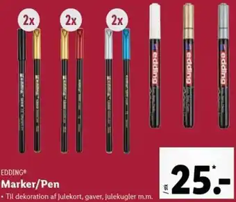 Lidl Edding Marker/Pen tilbud