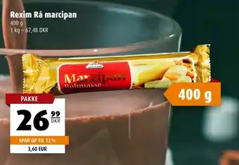 Scandinavian Park Rexim Rå marcipan tilbud