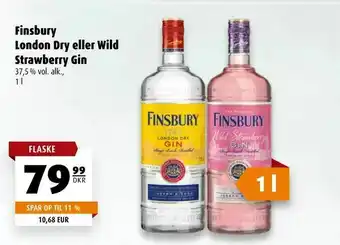Scandinavian Park Finsbury London Dry eller Wild Strawberry Gin tilbud
