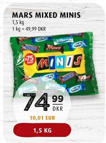 Scandinavian Park Mars mixed minis tilbud