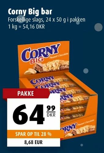 Scandinavian Park Corny Big bar tilbud