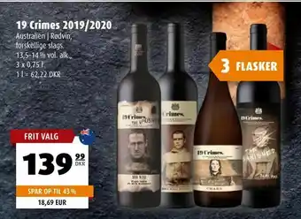 Scandinavian Park 19 Crimes 2019/2020 tilbud