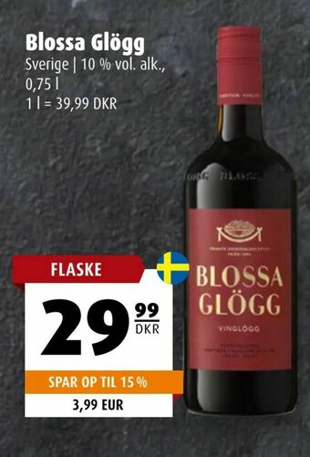 Scandinavian Park Blossa Glögg tilbud