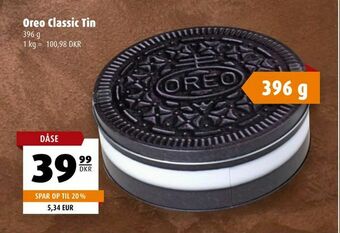 Scandinavian Park Oreo Classic Tin tilbud