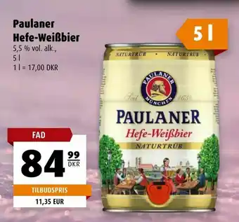 Scandinavian Park Paulaner Hefe-Weißbier tilbud