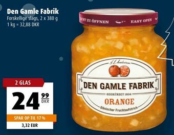 Scandinavian Park Den Gamle Fabrik tilbud