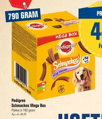 Otto Duborg Pedigree Schmackos Mega Box tilbud
