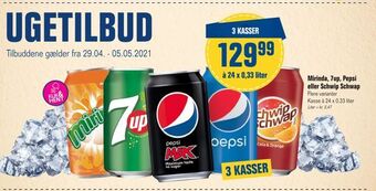 Otto Duborg Mirinda, 7up, Pepsi eller Schwip Schwap tilbud