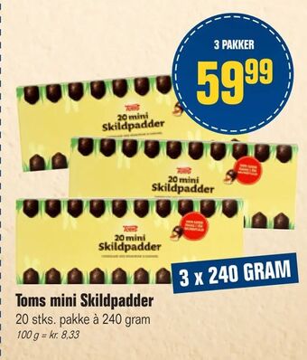 Otto Duborg Toms mini Skildpadder tilbud