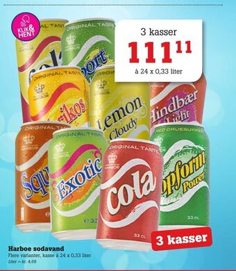 Poetzsch Padborg Harboe sodavand tilbud
