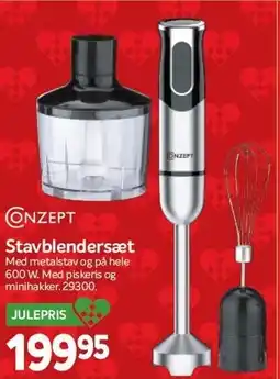 Din Isenkræmmer CONZEPT Stavblendersæt tilbud