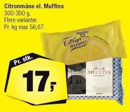 Citronmåne el. Muffins