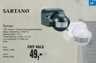 Harald Nyborg Sensor tilbud