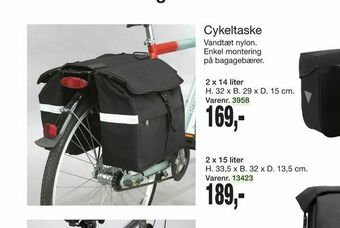 Harald Nyborg Cykeltaske tilbud