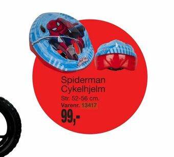 Harald Nyborg Spiderman Cykelhjelm tilbud