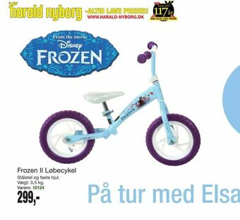 Harald Nyborg Frozen II Løbecykel tilbud