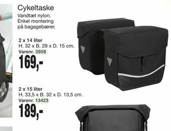 Harald Nyborg Cykeltaske tilbud