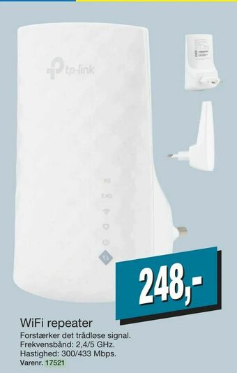 Harald Nyborg WiFi repeater tilbud