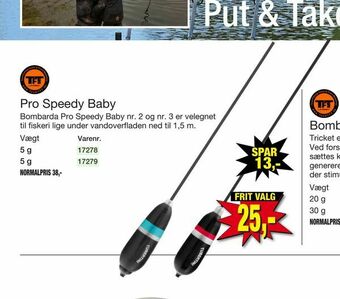 Harald Nyborg Pro Speedy Baby tilbud