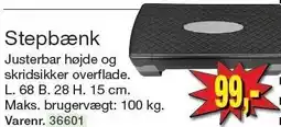 Harald Nyborg Stepbænk tilbud